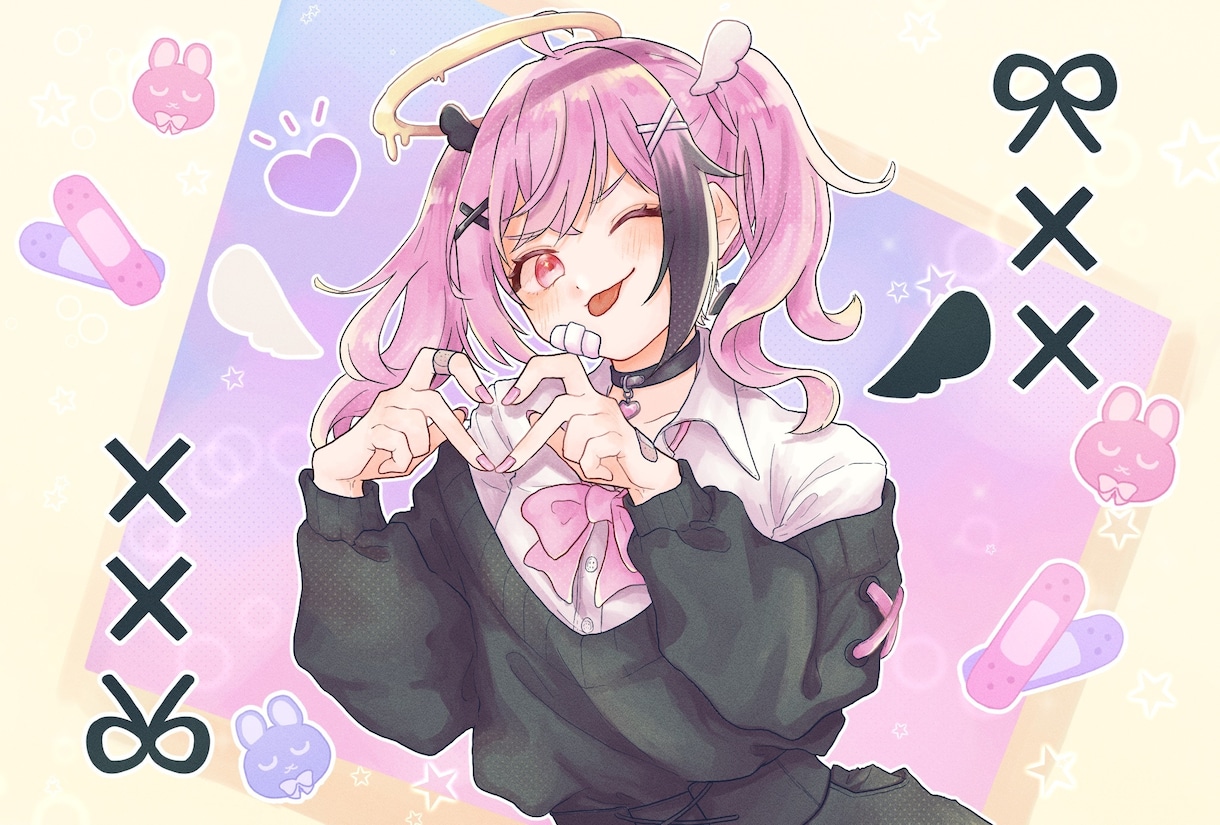 温かみのあるイラスト描きます 1枚絵やアイコン、グッズ用、MV用等、幅広く描きます！ イメージ8