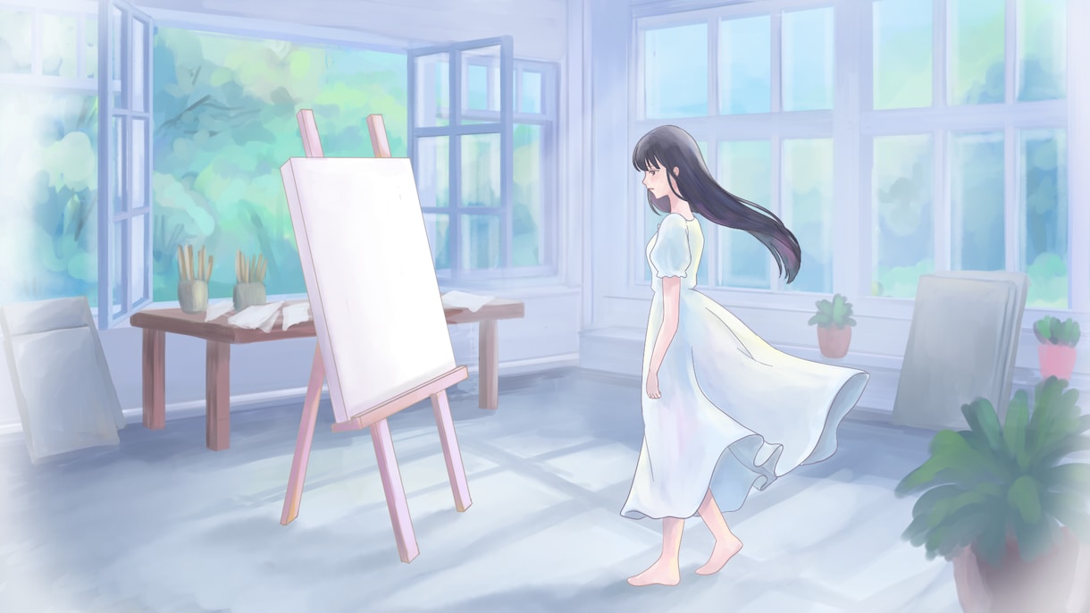 小説表紙・挿絵・一枚絵を制作します 一枚で物語を伝える世界観重視のイラスト イメージ6