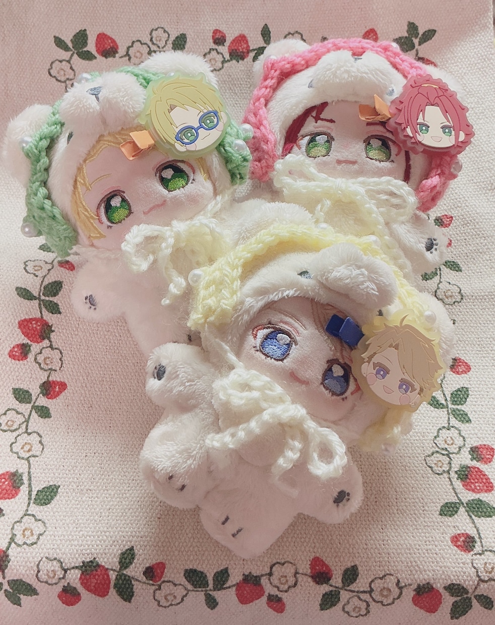 ぬいのヘッドドレス、カチューシャ制作致します かぎ針編みで世界に一つだけの作品をお作り致します。 イメージ6