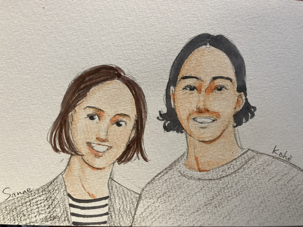 相手を笑顔にする似顔絵描きます 心に残る似顔絵でみんなを笑顔に イメージ2