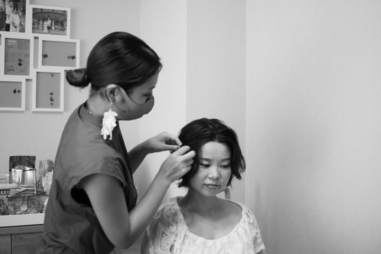 オンラインヘアメイクレッスンします 普段メイクのコツや、フェイシャルケアなどお気軽に相談ください イメージ1
