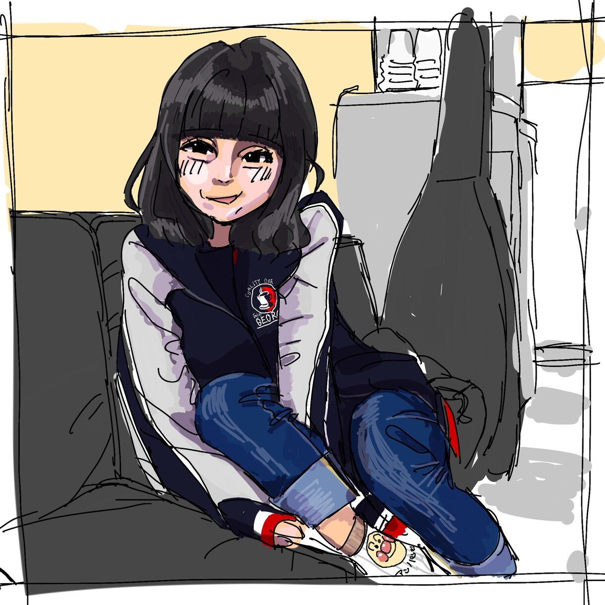 即日OK■似顔絵可愛く描きます 即日OK！ぜひ気軽にご相談くださいませ。 イメージ1
