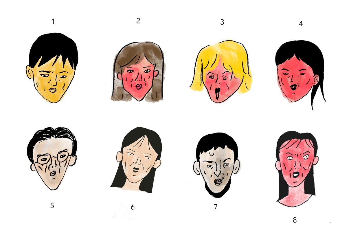 個性的な似顔絵を色付きで提供します SNSアイコンやレター、チラシなどに！ イメージ1