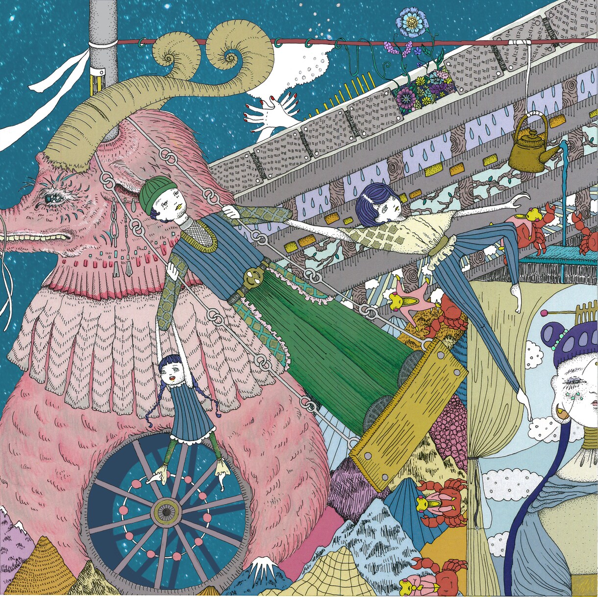 オリジナルイラスト描きます 繊細で世界観のあるイラストをお描きします イメージ6