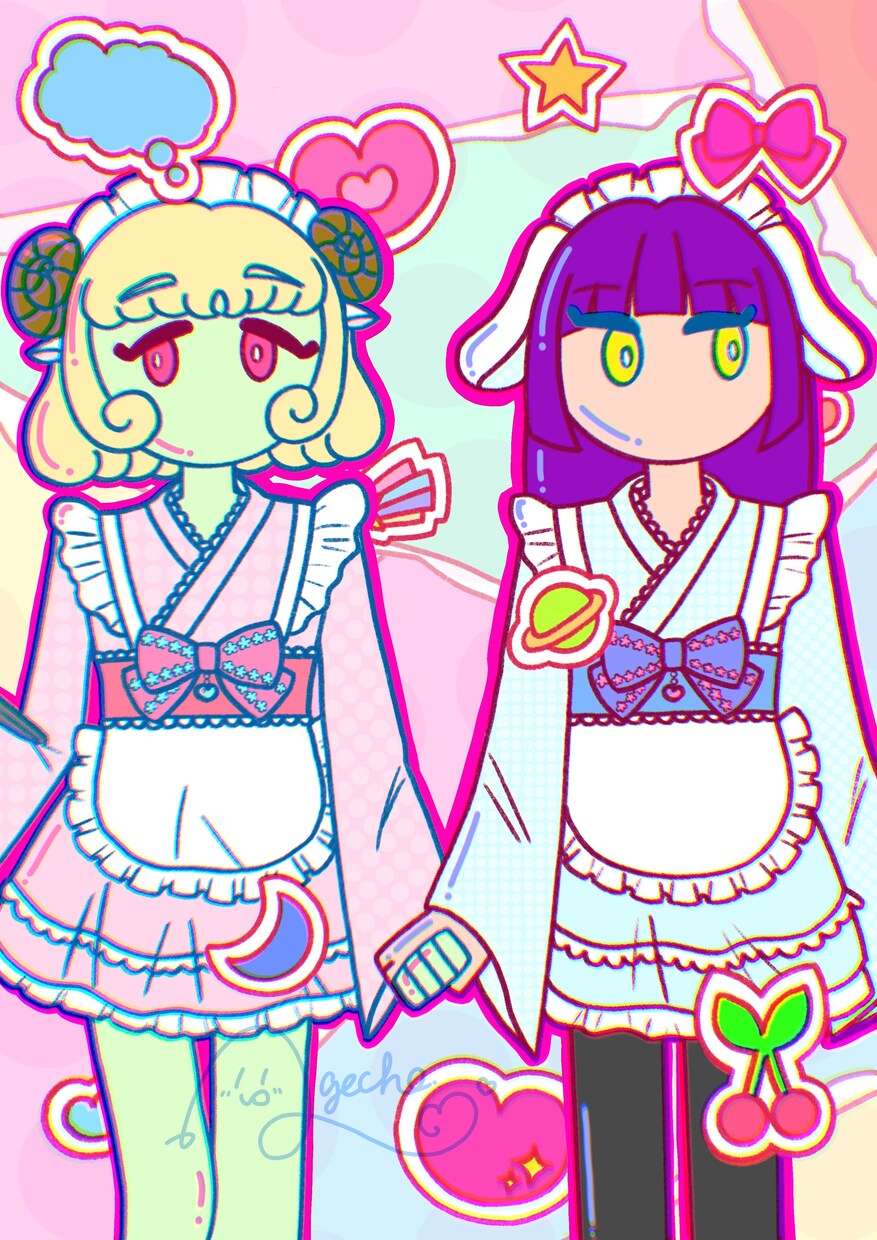 貴方だけのドール風の女の子のイラストを描きます 自分だけの特別なドール風の可愛い女の子を作り出そう！ イメージ4
