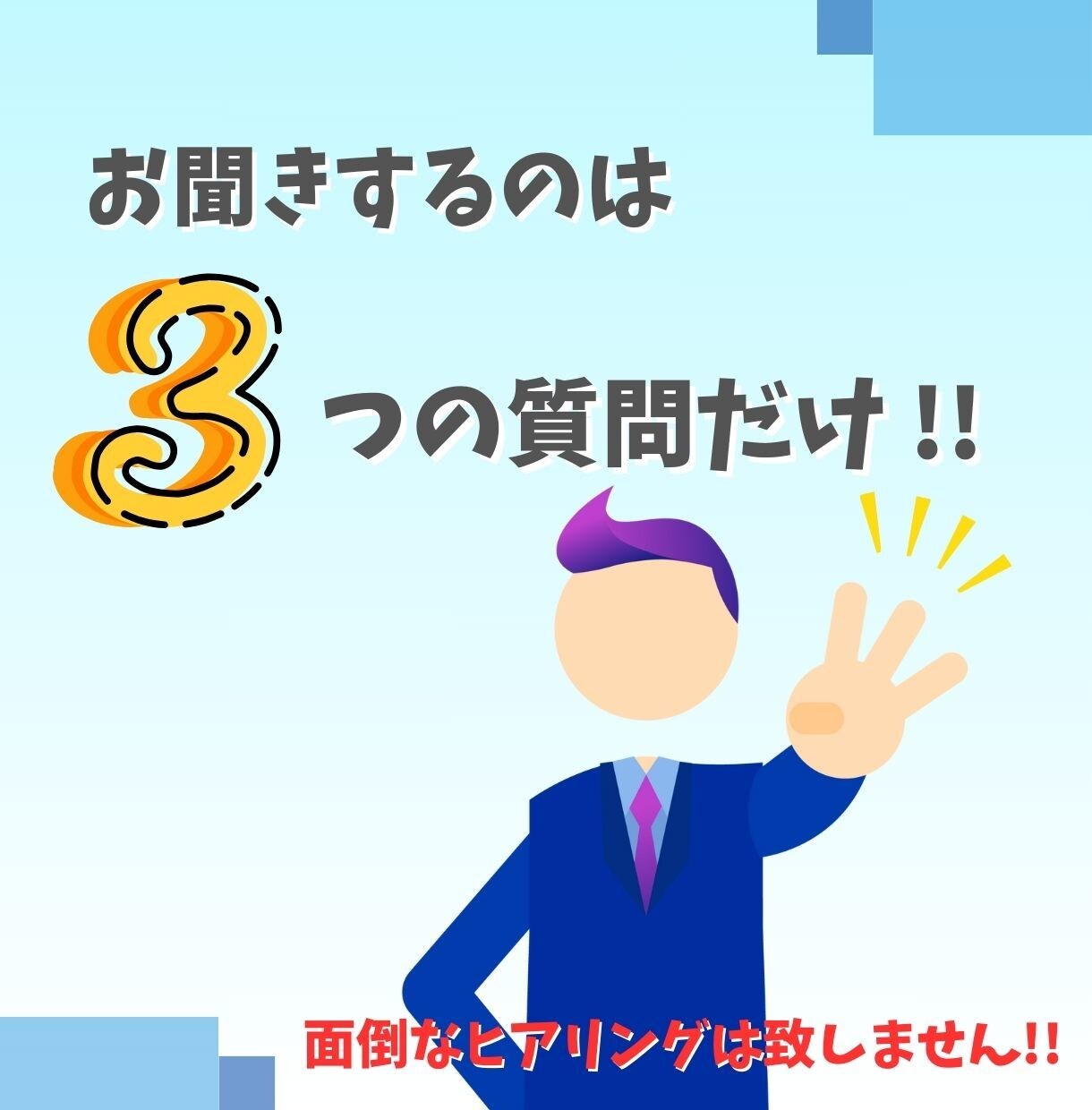 あなたが提供する商品の集客率を高める画像制作します 3つの質問に答えるだけでサービス紹介画像を制作！ イメージ4