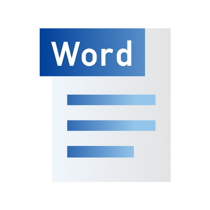 Wordでの資料作成します MOS Word スペシャリスト所持。 イメージ1