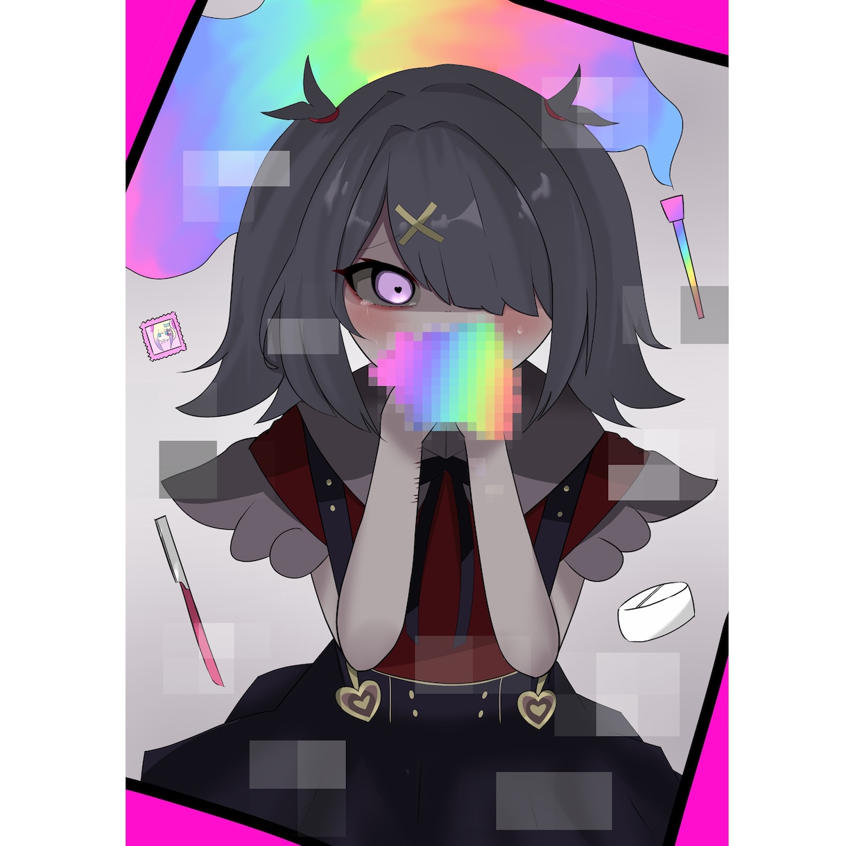 最低価格でキャラデザ承ります ゲームやTRPGのキャラデザやスチル絵承ります。 イメージ2