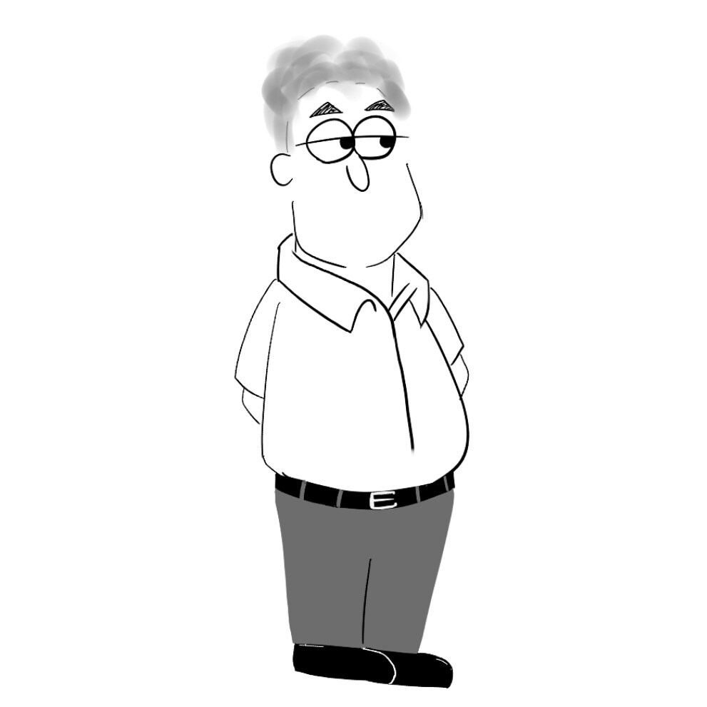 シンプルポップな似顔絵描きます キャラクターのようなゆるい可愛さを出します！ イメージ1