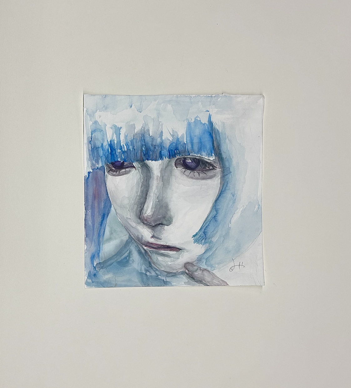 あなただけの似顔絵を作成します 水彩で描くリアルより少しデフォルメした似顔絵です♪ イメージ1