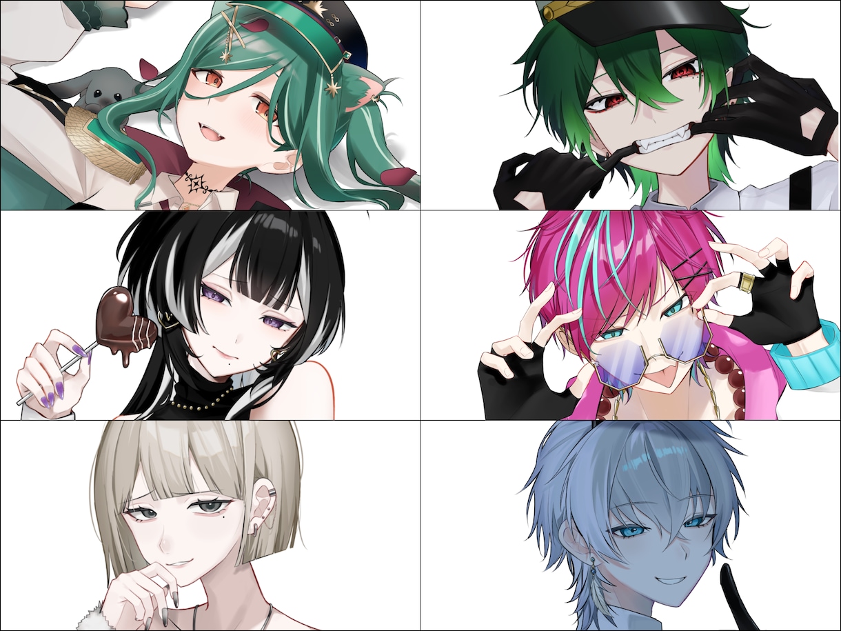 商用利用◎SNS用アイコン描きます かわいい・淡麗なキャラクターを描くのを得意としております。 イメージ3
