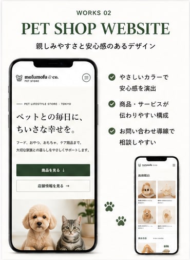 AIを活用して高品質なホームページを制作します 個人事業主・店舗向け｜スマホ対応・集客導線まで考えて制作 イメージ2