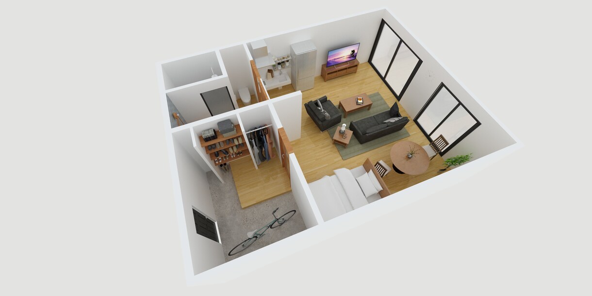 建築イメージパース作成承ります 頭の中で思い描いたデザインを形にするお手伝いをいたします！ イメージ10