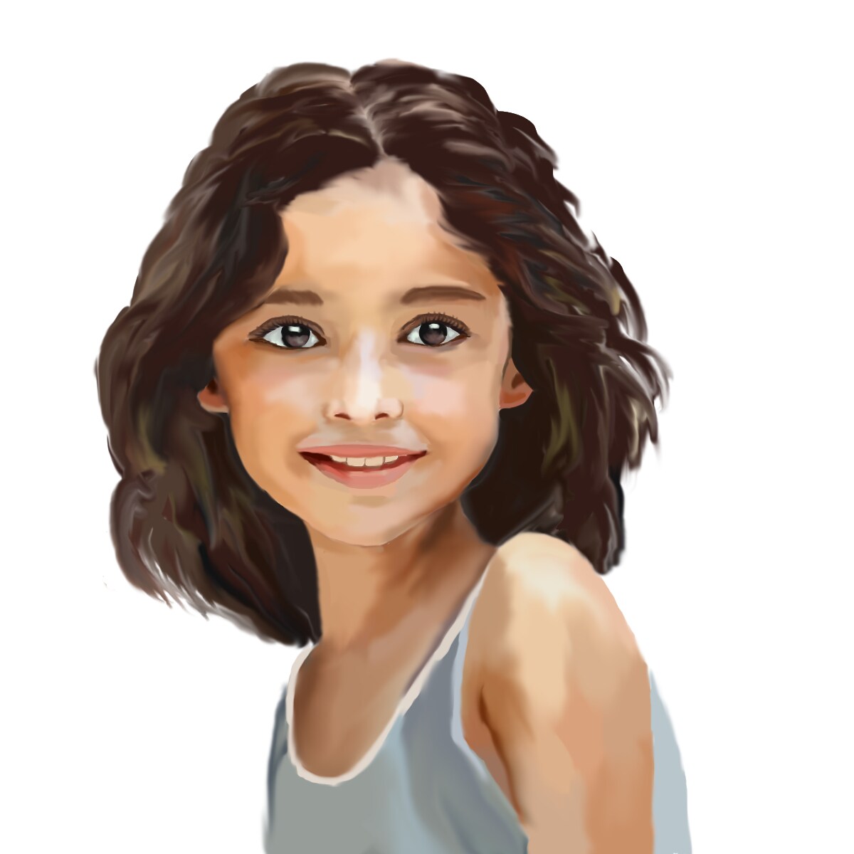 写真からオリジナル似顔絵を作成します 手描きならではの温かみあるデザインをお楽しみください。 イメージ4