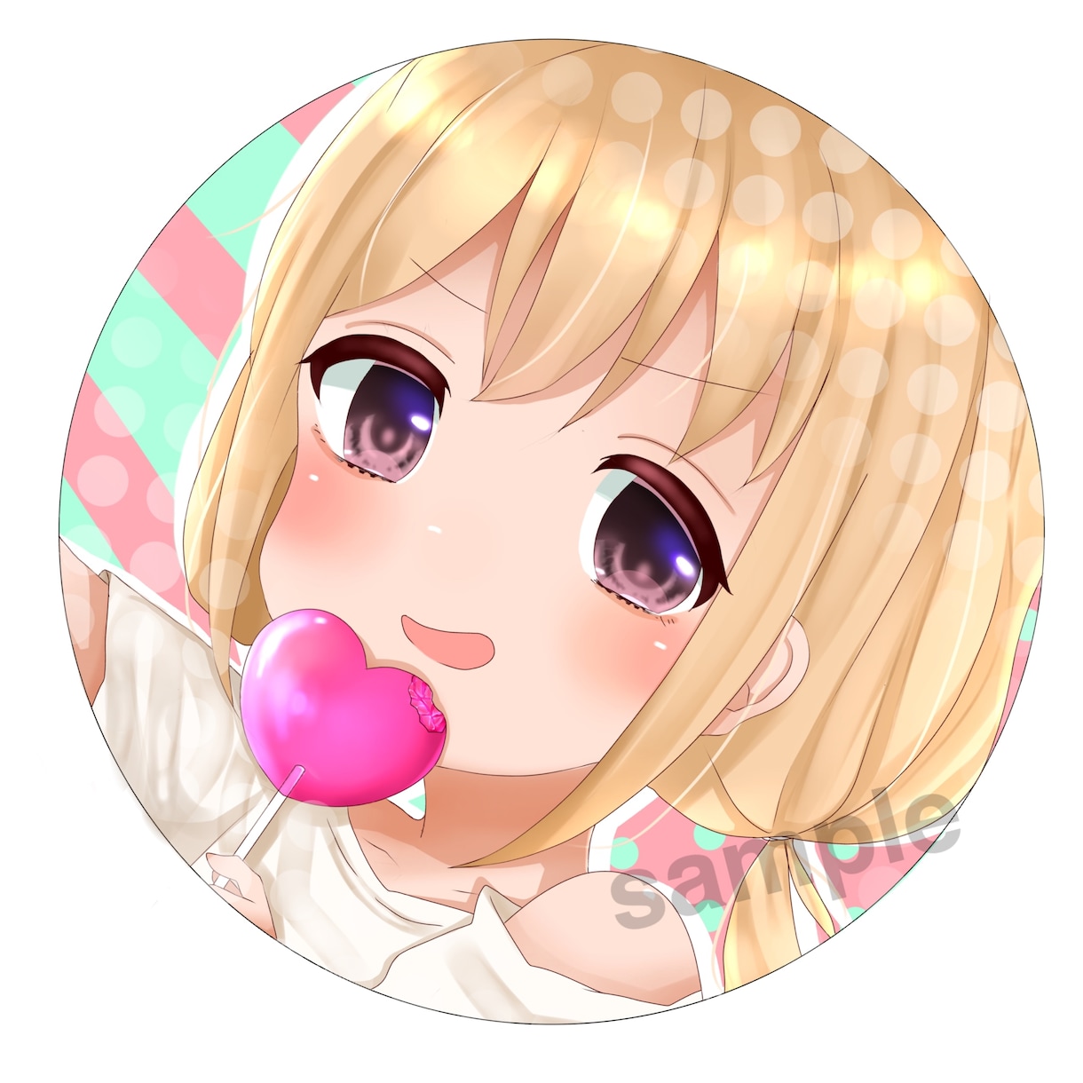 アニメキャラ～オリキャラまでSNSアイコン描きます 自分だけのSNSアイコンが欲しい方へ イメージ3