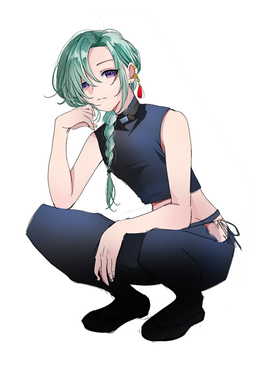TRPG /配信/ｹﾞｰﾑの可愛い立ち絵制作します キャラデザからお任せOK！幅広い年代にも対応可能！ イメージ5