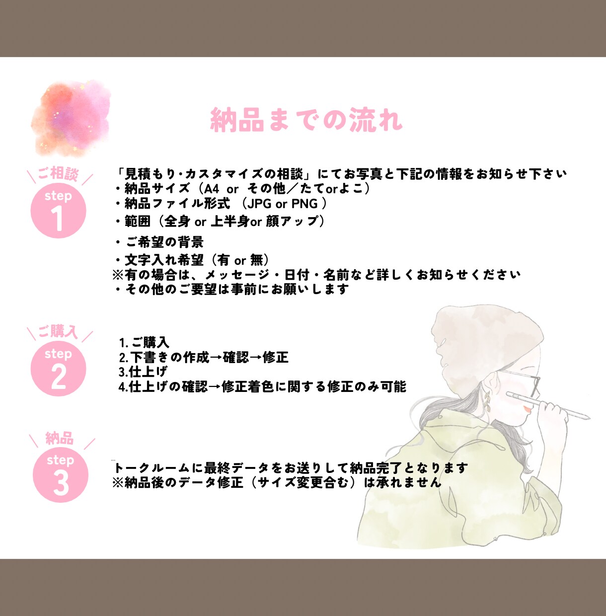 2人の人柄が伝わる優しい結婚式用のイラスト描きます 大人数◎顔のみも全身も同じお値段！丁寧なヒアリングで満足度◎ イメージ8