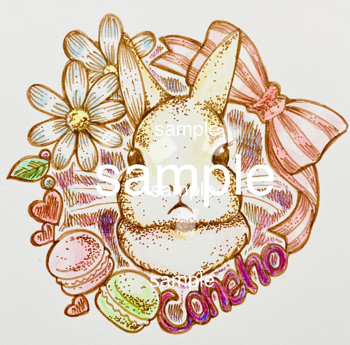 アナログイラスト描きます 主に色鉛筆で暖かみのあるイラストを描きます。 イメージ3