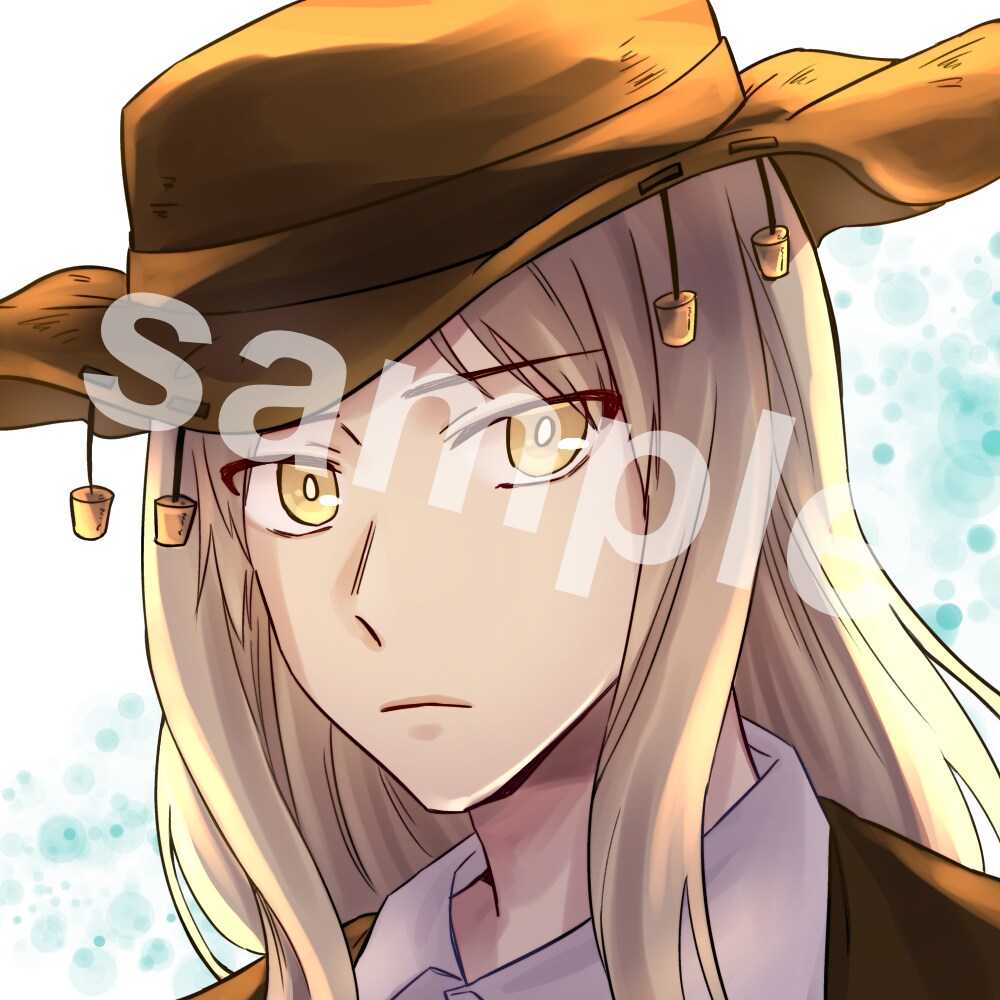 アニメ風のタッチでアイコンを描きます キャラクターの描きわけにこだわり有り、表情を追求してます イメージ3