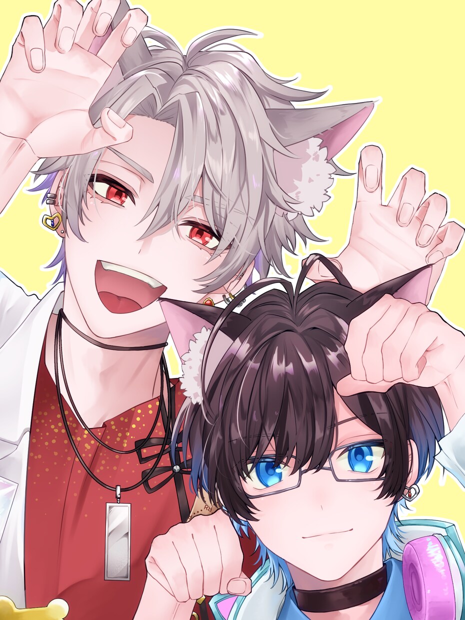 用途別のイラスト描きます カッコかわいいケモ耳男の子！(サンプル) イメージ6