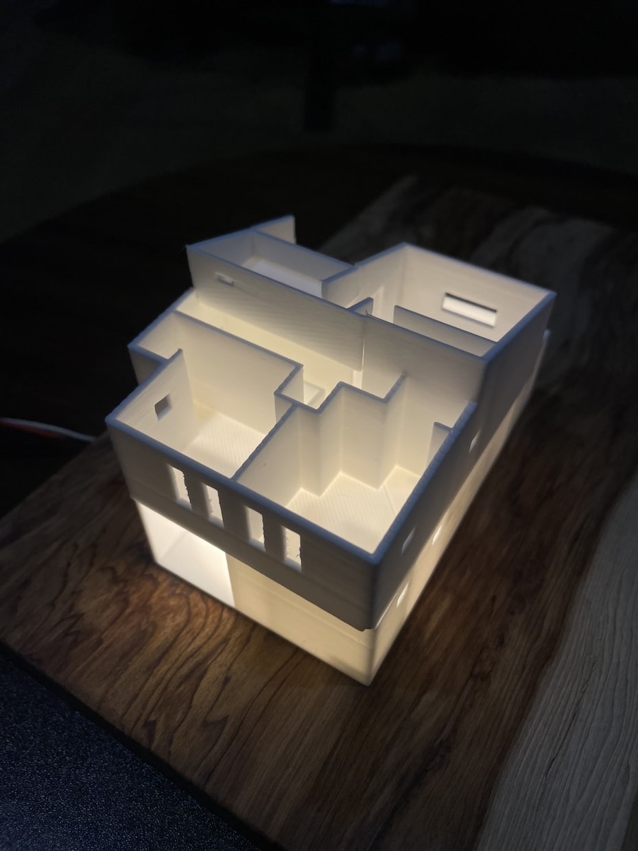 図面を立体化！3Dプリンターで住宅模型を制作します 一目で伝わるリアルな模型、3Dホームポートレートも制作可能 イメージ3