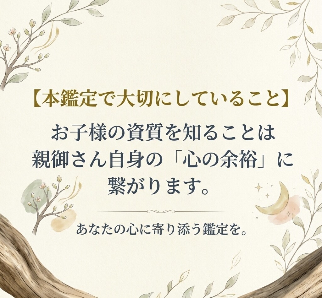 3,000人超を鑑定。子の才能と未来を見ます 適職・資質・健康。親としての最適な導きを伝授します イメージ2