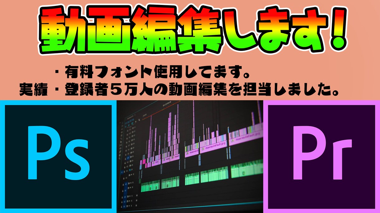 1分〜10分程度の動画を編集します 色々な動画を編集します！テキストスタイルを作ります！ イメージ1