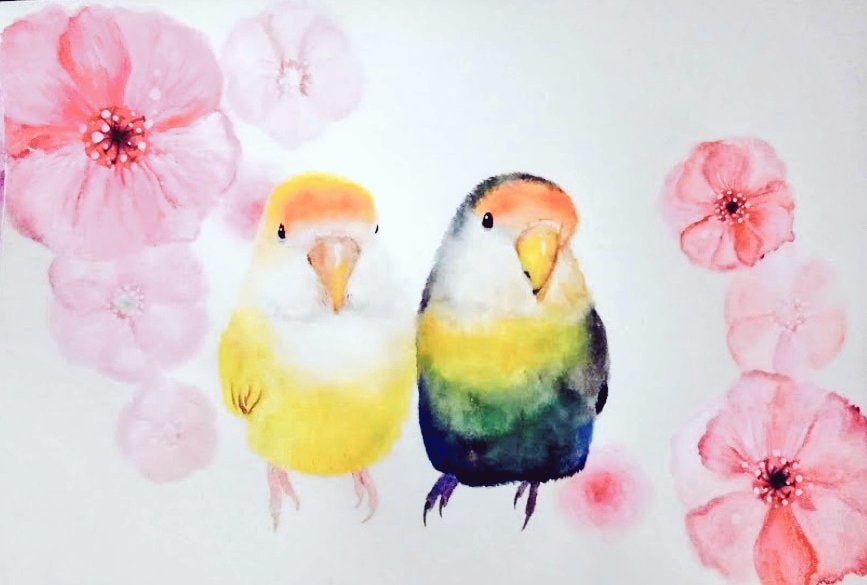 データ配送⚠多種多様なペットの似顔絵お描き致します インテリアやプレゼント、記念日などに温かい絵を届けます イメージ2