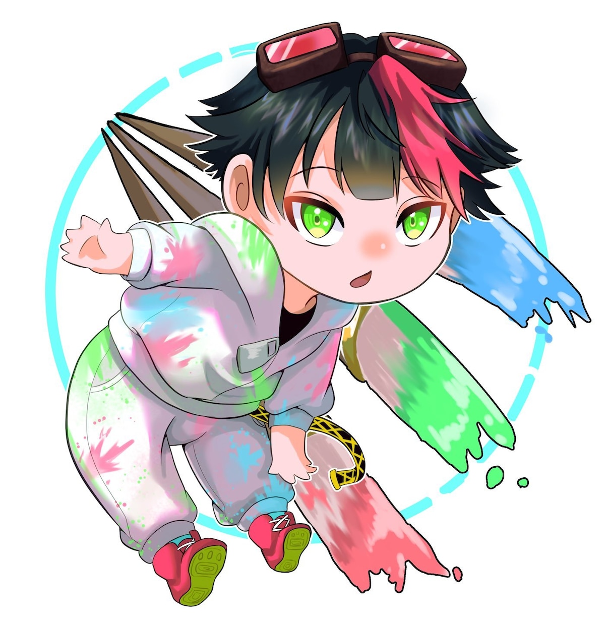 SNSアイコン/TRPGで使えるイラスト承ります 天使や獣人等を可愛いタッチで描きます！ミニキャラも可 イメージ6
