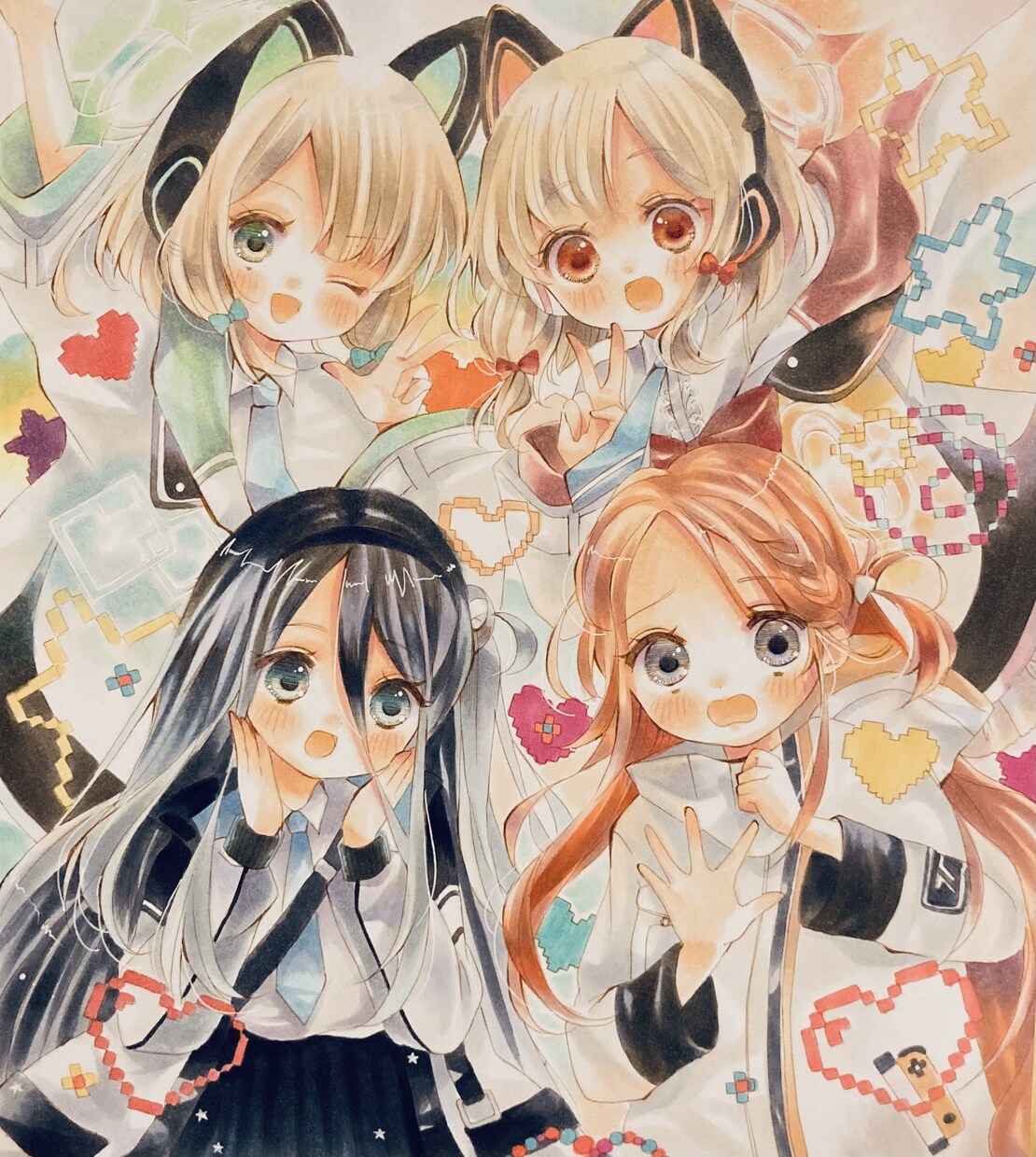 可愛いアナログイラストを描きます 様々なジャンルのイラストを受け付けます。 イメージ2