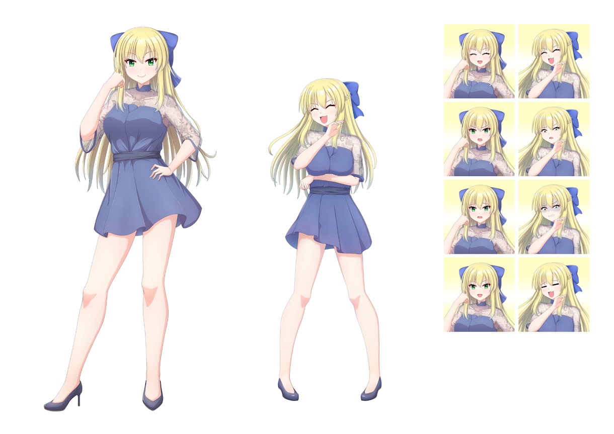 立ち絵お描きします 動画などで使えるイラストお描きします イメージ3