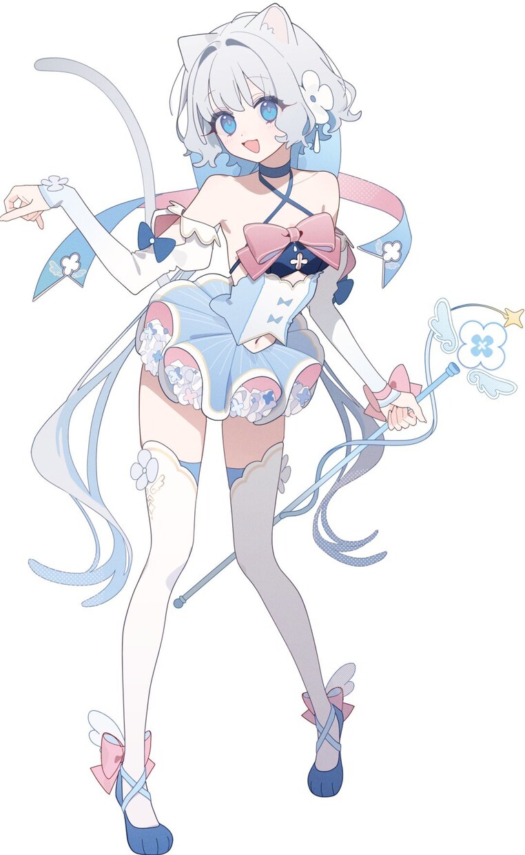 可愛らしいキャラデザ・Live2d原画を描きます 透明感のある可愛らしいイラストと、バランスのとれたデッサン！ イメージ2