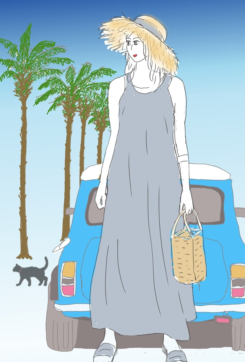 風景、アメコミ、カルフォルニア風のイラスト描きます オシャレな風を感じる空や背景透、明感のある風景はいかが? イメージ4