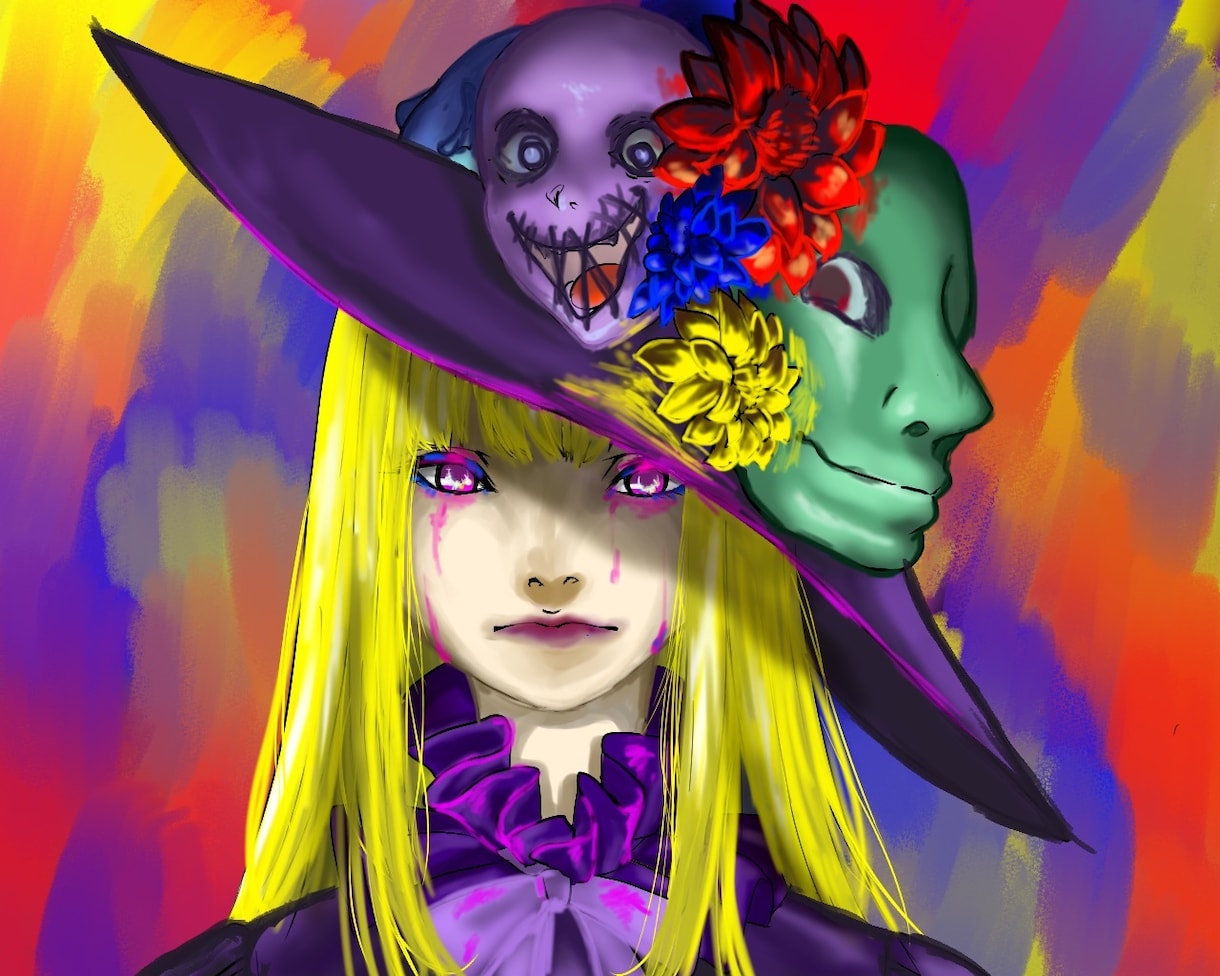 ちょっとダークなイラスト描きます 絵柄は画像掲載致しますのでご確認くださいませ。 イメージ3