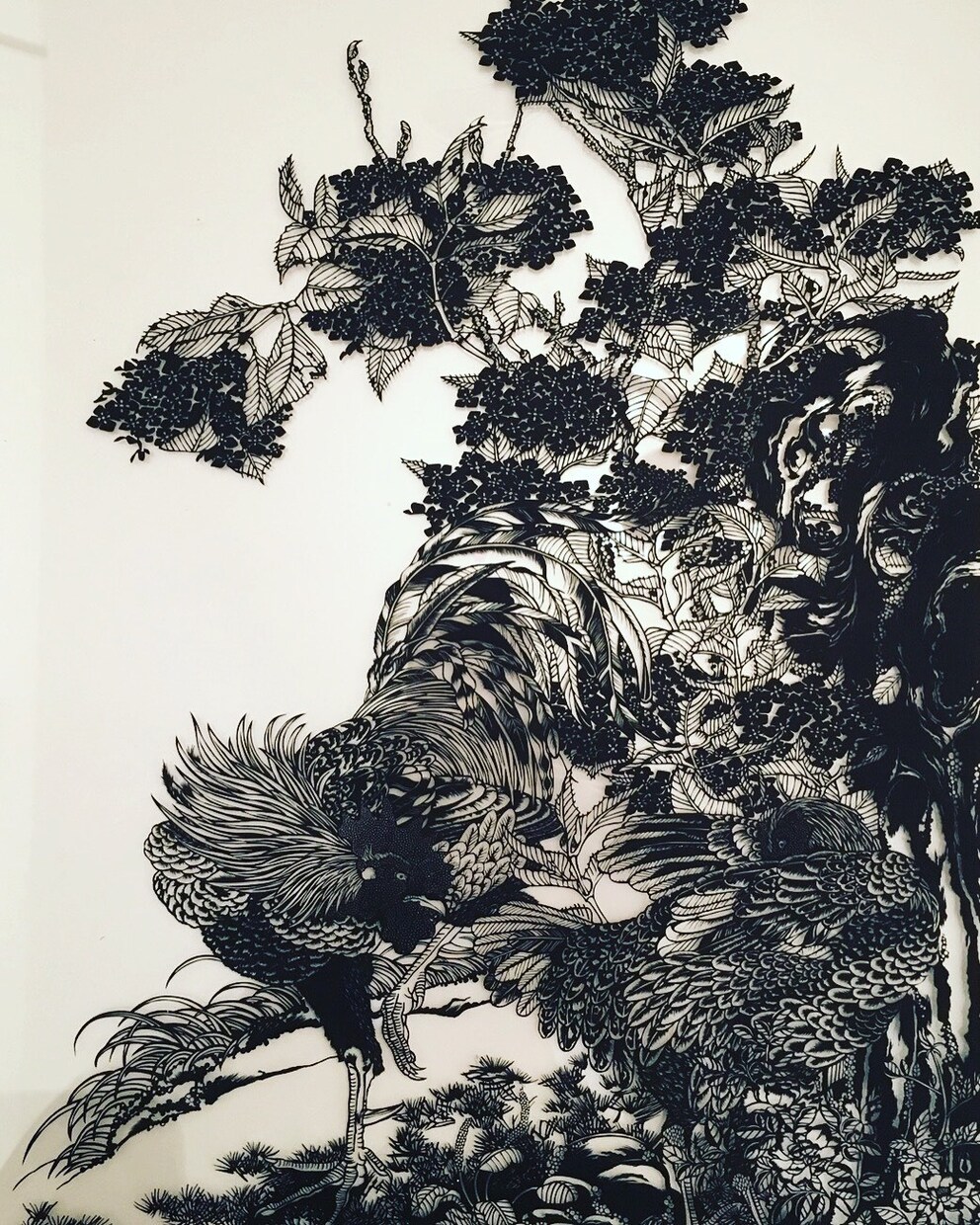 オリジナルで切り絵を作成いたします 繊細な黒が織りなす影のアートをお楽しみください。 イメージ5