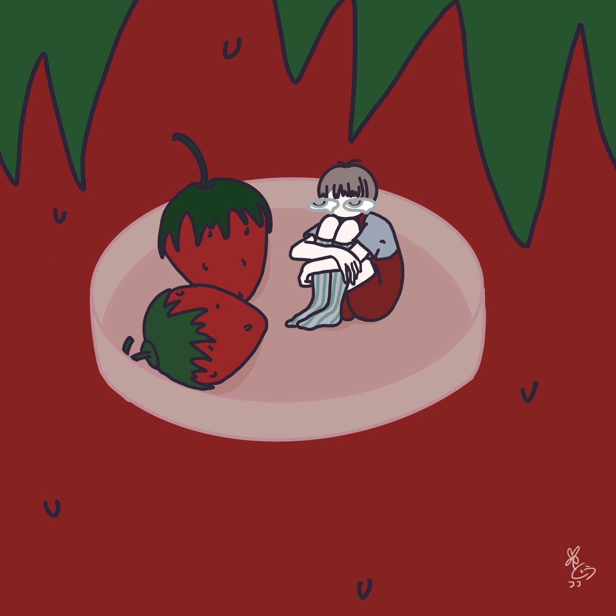 印象に残るポップなイラストを作成します 迅速かつ丁寧にお描きします。ご安心してお任せください。 イメージ3