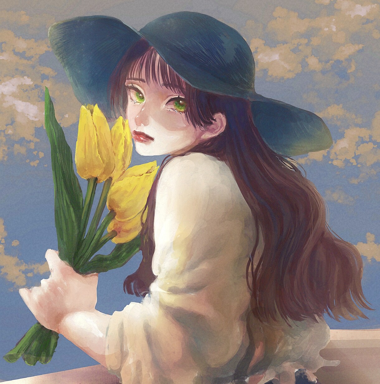 商用利用、著作権財産権譲渡可能のイラスト描きます 雰囲気重視の絵柄で制作させていただきます！ イメージ3