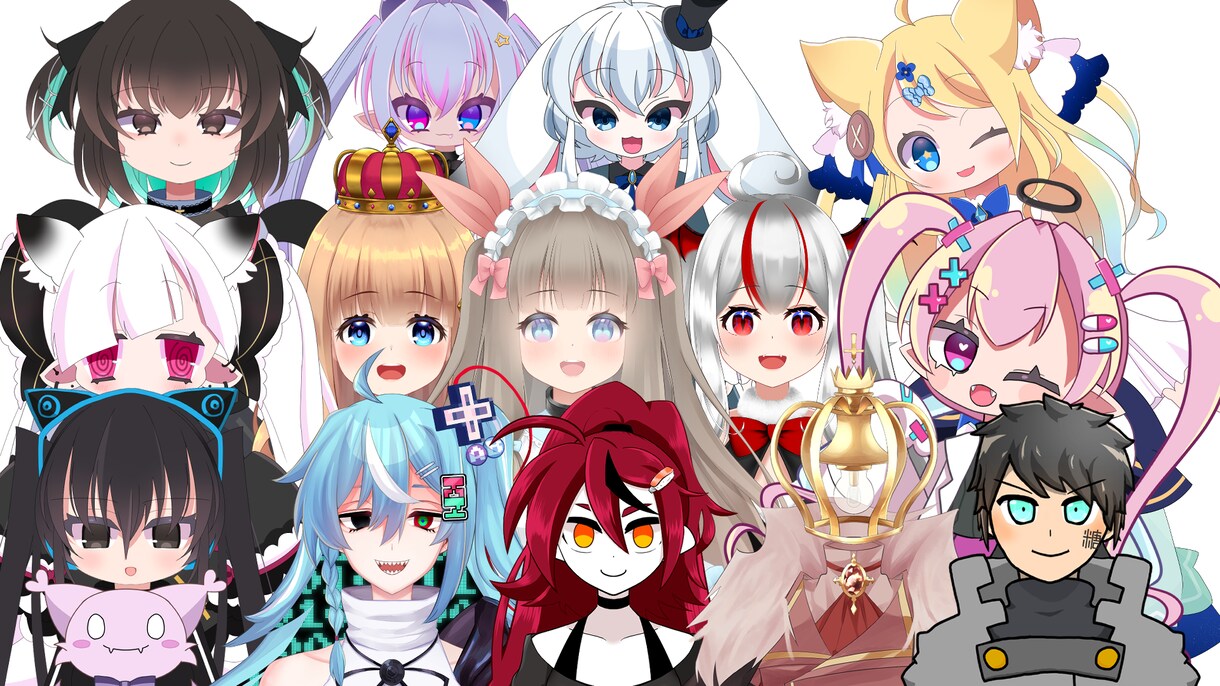 Vtuberのモデルお作りいたします 実績２０件以上のモデラーが担当します！ イメージ4