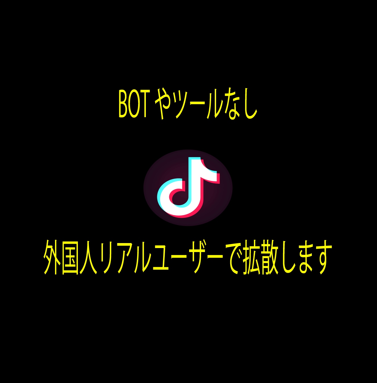 TikTokフォロワー1万人増加するまで拡散します 多国籍且つ質の高いフォロワーで30日間減少保証をお約束します イメージ6