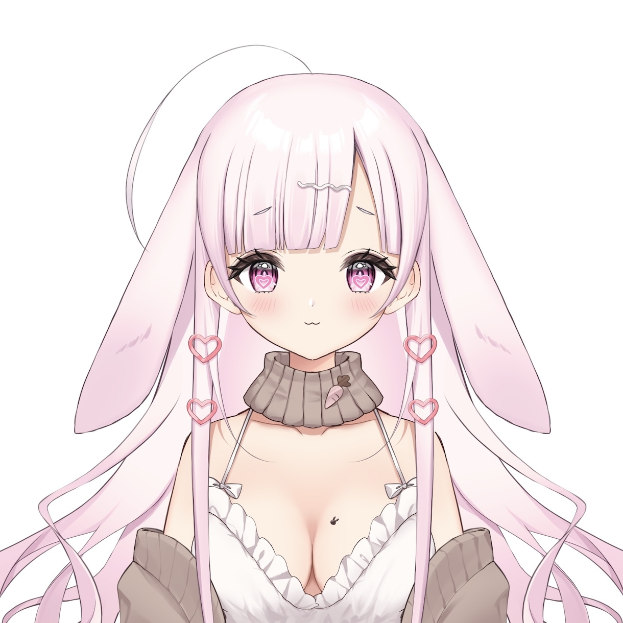 Vtuber・Live2D用立ち絵制作いたします キャラデザ・パーツ分けも可能な立ち絵を制作します イメージ1