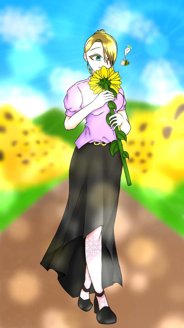 オリジナルキャラクターの作成をします 自分だけのオリジナルキャラクターデザインのお手伝いをします。 イメージ1