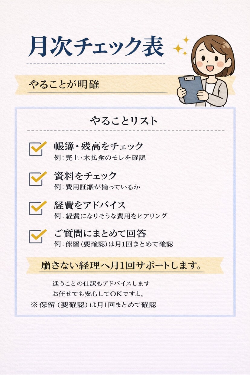 経理丸投げできます ぐちゃぐちゃでもOK、丸ごと整えます イメージ4