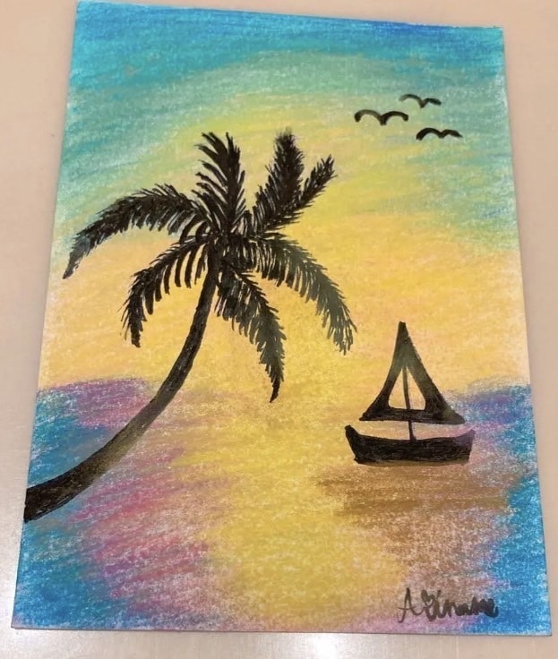 海、波、猫、癒しの絵を描きます あなたの癒しのお手伝い♡心癒される絵を描きます イメージ2