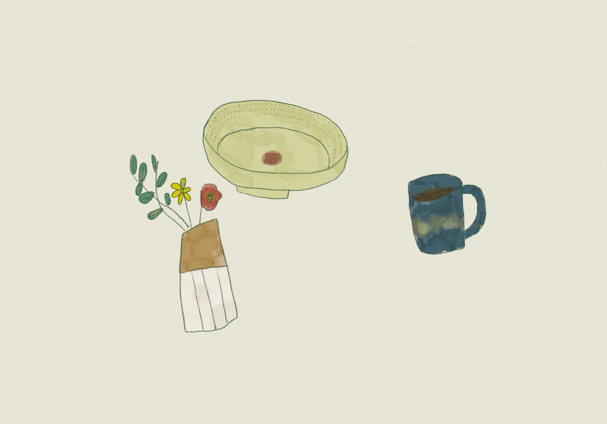 生活雑貨のイラスト制作します 挿絵、SNSのアイコンやバナーにも○ イメージ1