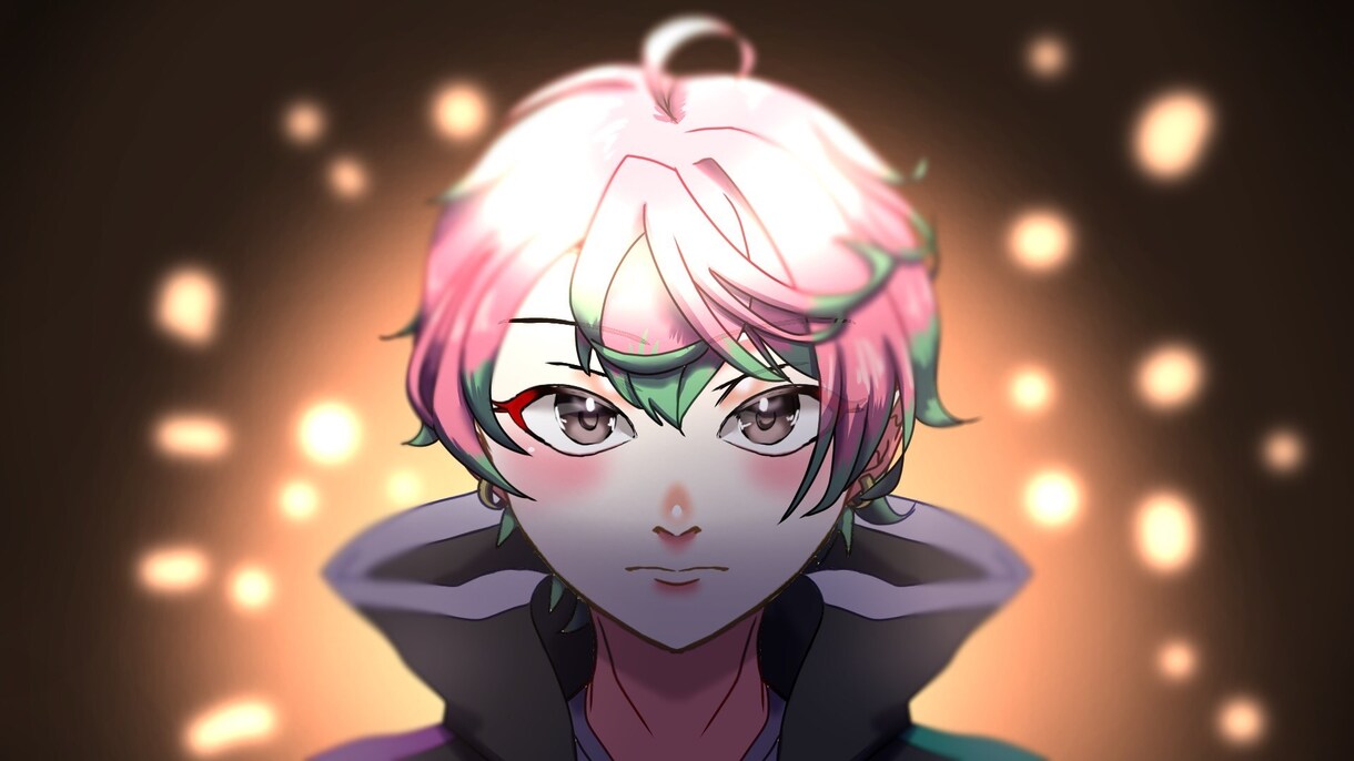 アイコンや立ち絵のイラスト描きます アニメ調やカートゥーン調の絵柄で描いています。リアル調は× イメージ2