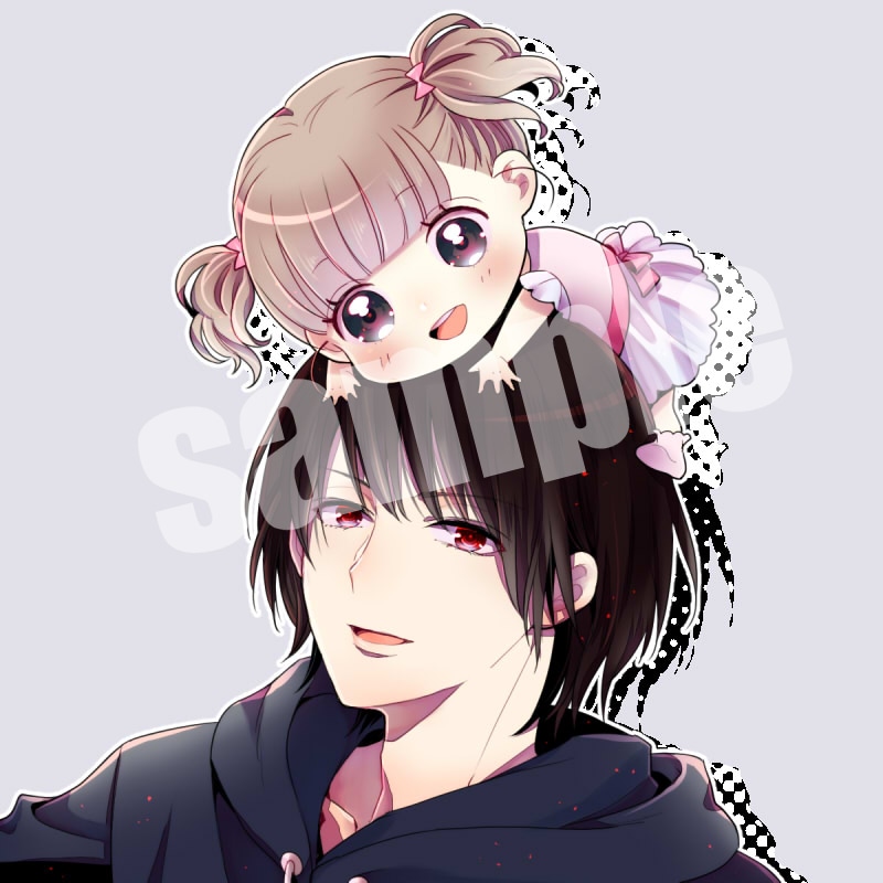 短納期も！イラスト、ミニキャラ描きます Vデザイン、各snsサムネ対応！グッズ対応！ イメージ6
