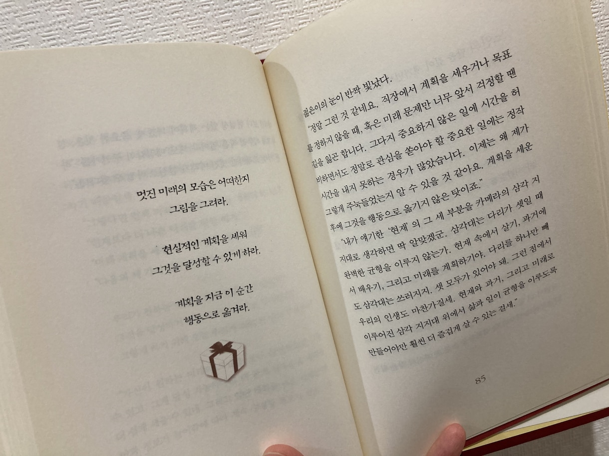 韓国語中級以上レベルの方に読解レッスンします 韓国の本が読みたい方！文章を通じて読解勉強しませんか？ イメージ1
