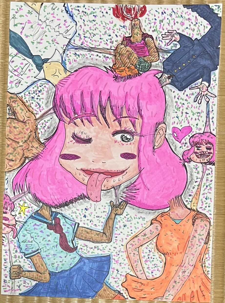 あなたの似顔絵を元にアナログイラストにします 普通の似顔絵イラストでは満足しえない方へ イメージ2