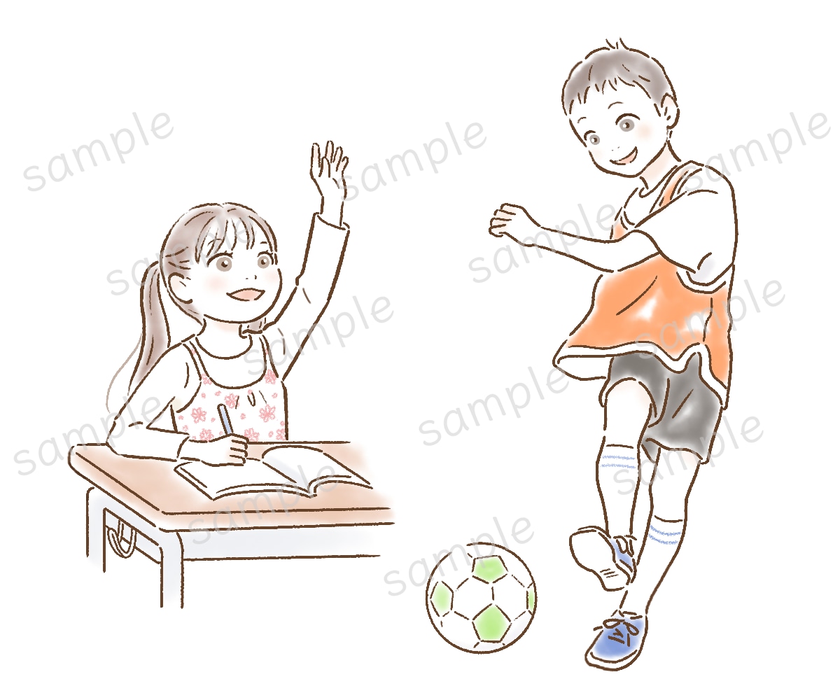 最短3日！子育てイラスト・教育イラスト描きます 赤ちゃん〜高校生OK！HPやチラシ、パンフレットをあたたかく イメージ4