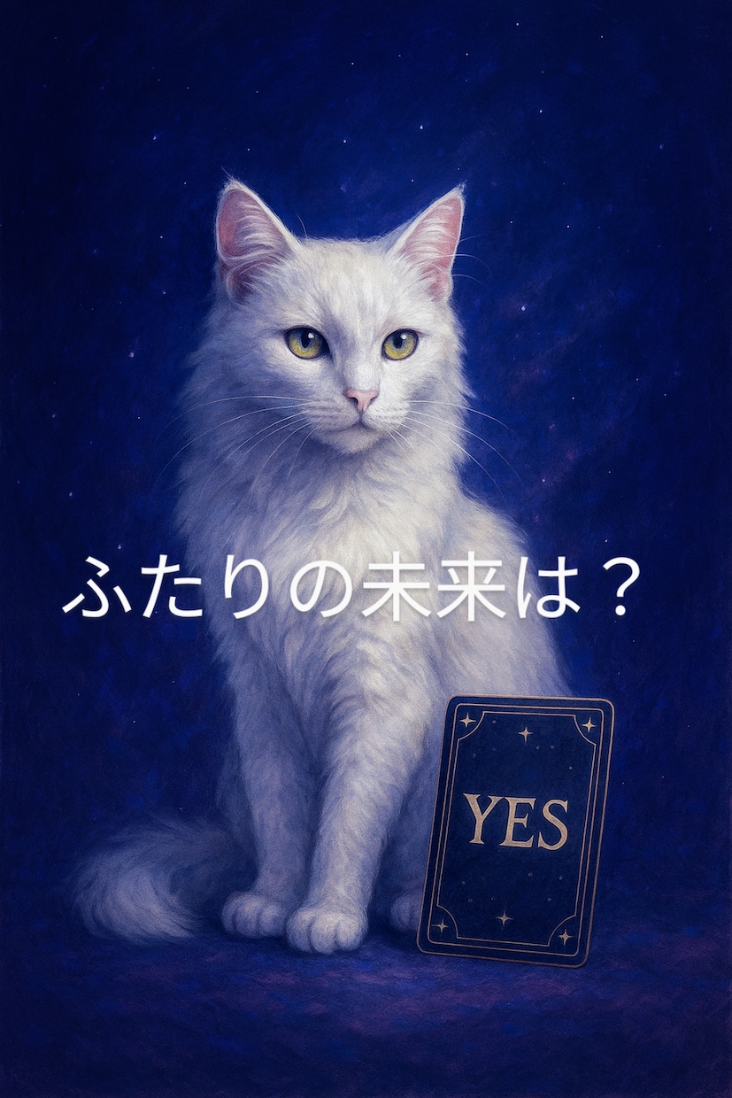 ふたりの未来の行方を占います あの人とあなた２人の未来はどうなっていく？霊視タロット鑑定 イメージ1